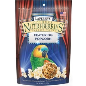 Lafeber Gourmet Nutriberries Popcorn Parrot 4oz