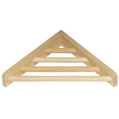 PreVue 3300 Wood Corner Shelf