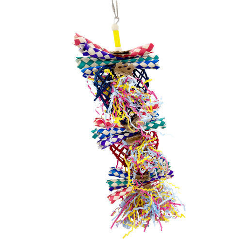 Impeckable Bird Toys 1042 Duo Willow Heart Shredder
