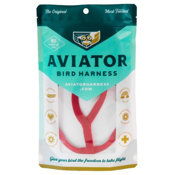 Aviator Bird Harness Large Red