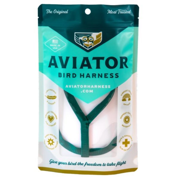 Aviator Bird Harness Small Green