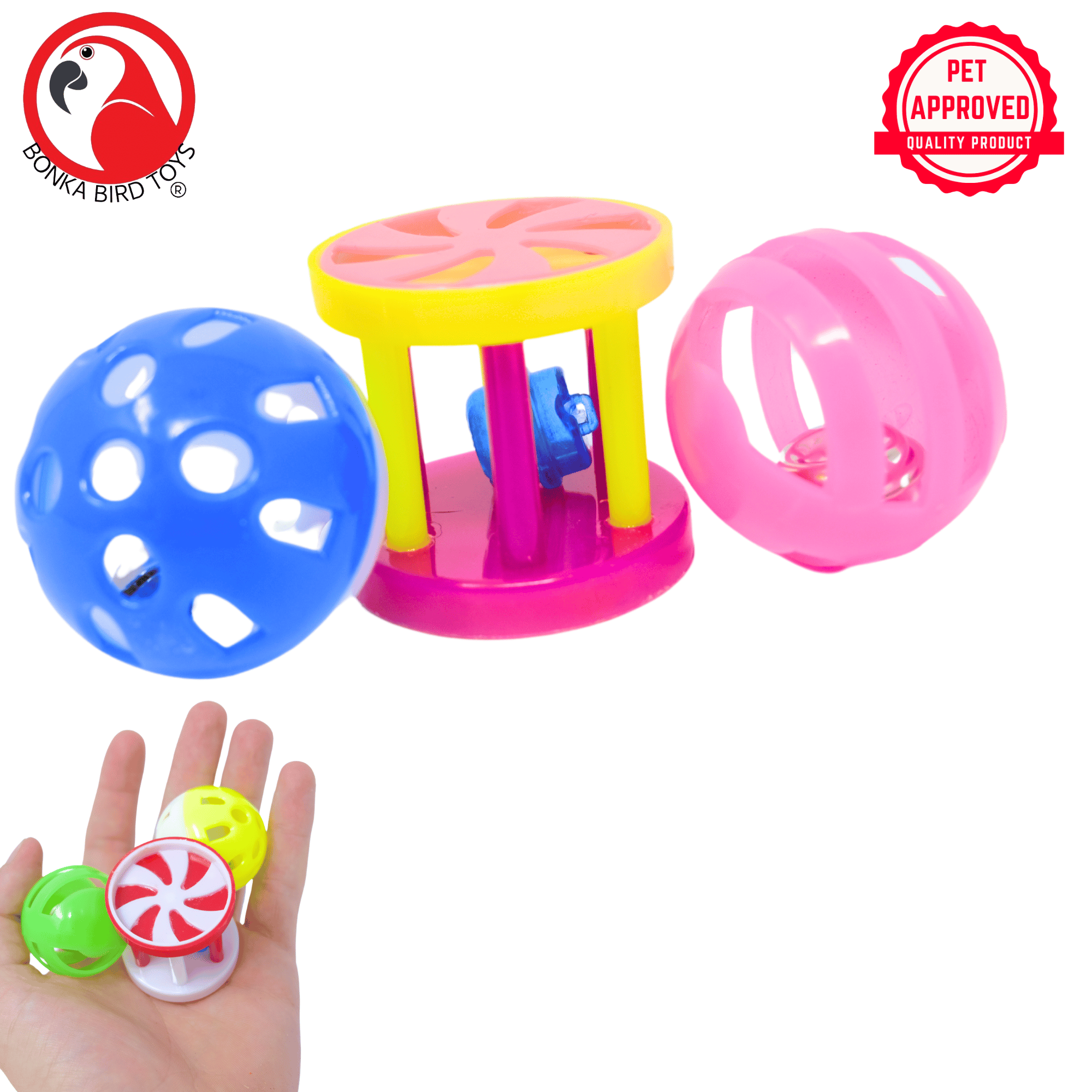 Bonka 1195 Play Three Asst foot toys