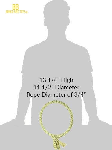 Bonka 1768 Medium Sisal Rope Swing