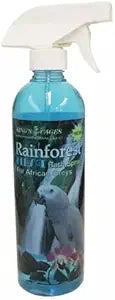 Kings Cage Rainforest Mist Bath Spray for African Greys 17oz