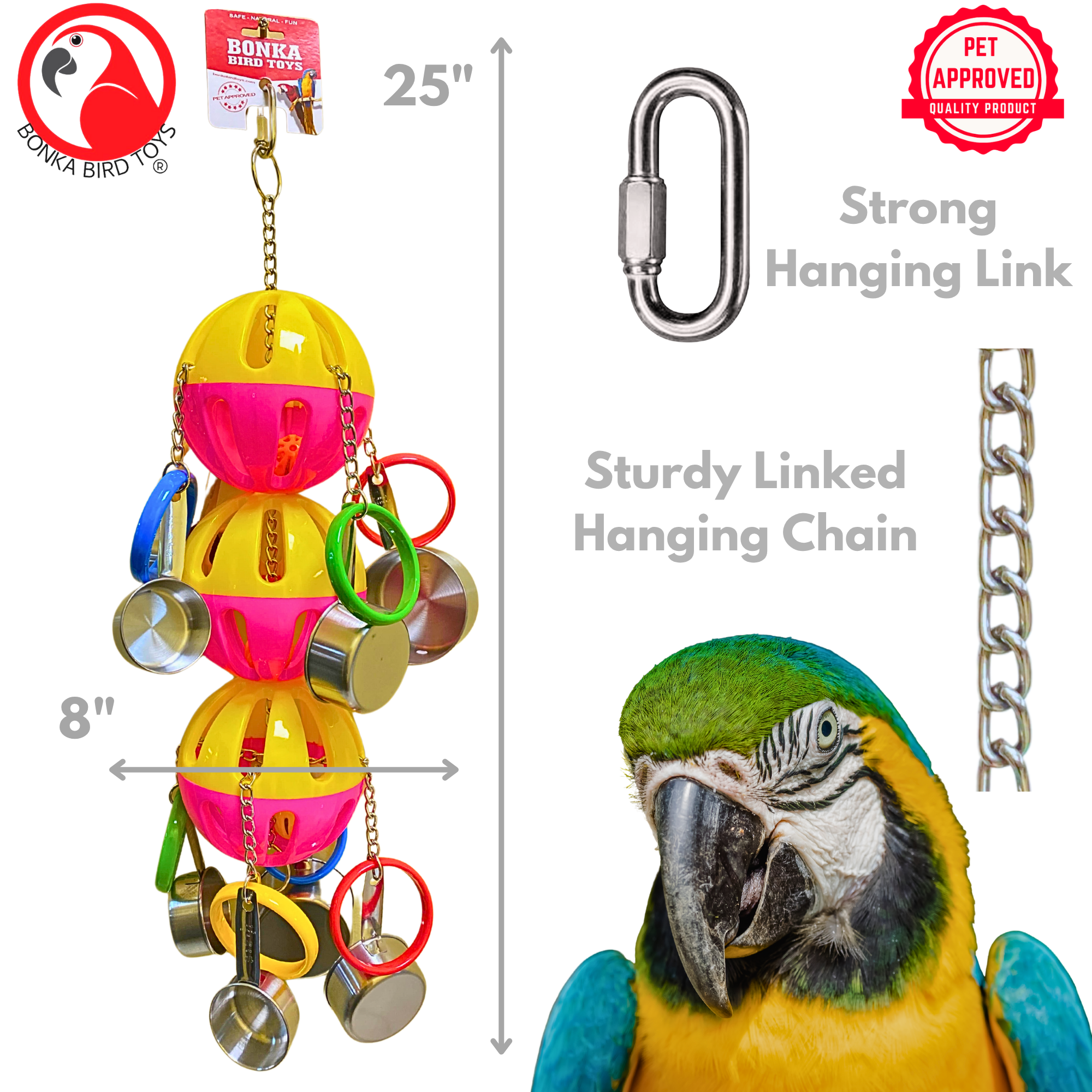 Bonka 1429 Huge Triple Tuffpot