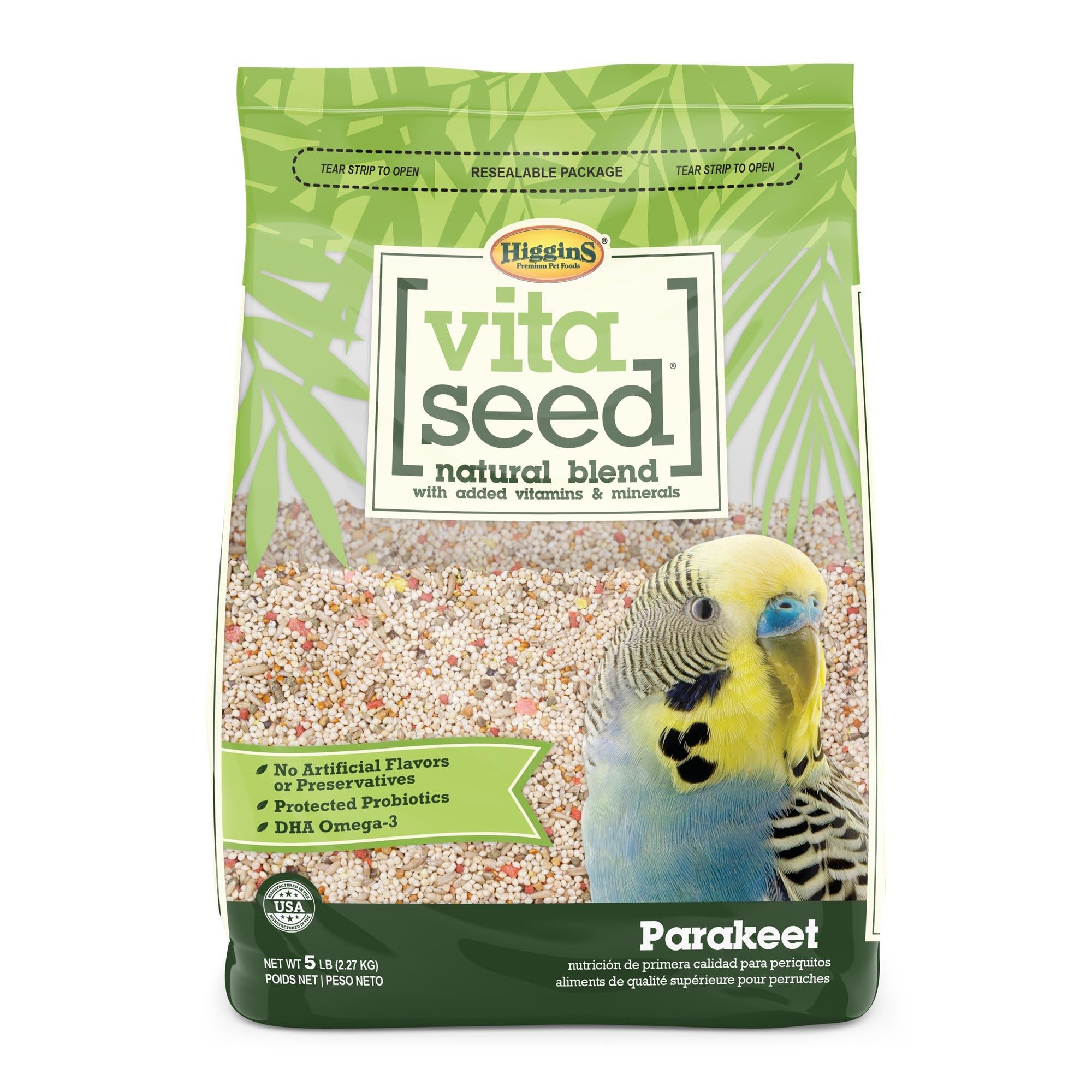 Higgins HIG21021 Vita Seed Parakeet 5lb