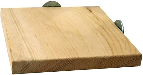 Zoo MaxT4023 Natural Cage Corner Shelf, 7 x 7-Inch