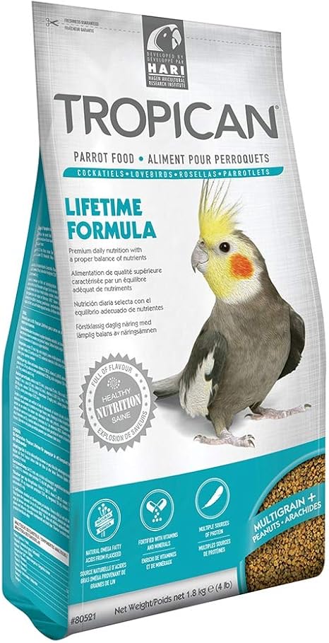 Hagen 80521 Tropican Lifetime Formula, 4 lb