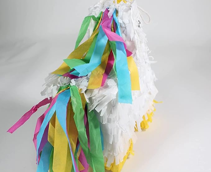 Penn-Plax Unicorn Pinata with Natural Nesting Material