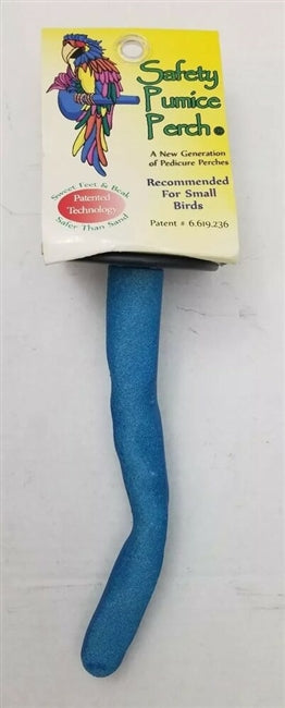 Sweet Feet & Beak Safety Pumice Perch Medium (Color May Vary)