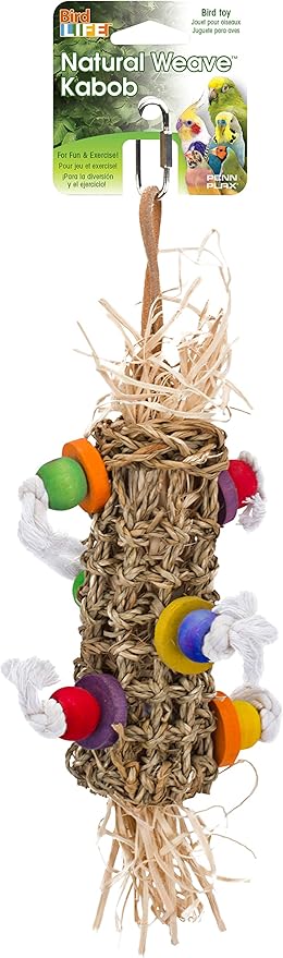 Penn-Plax Bird-Life Natural Weave Kabob
