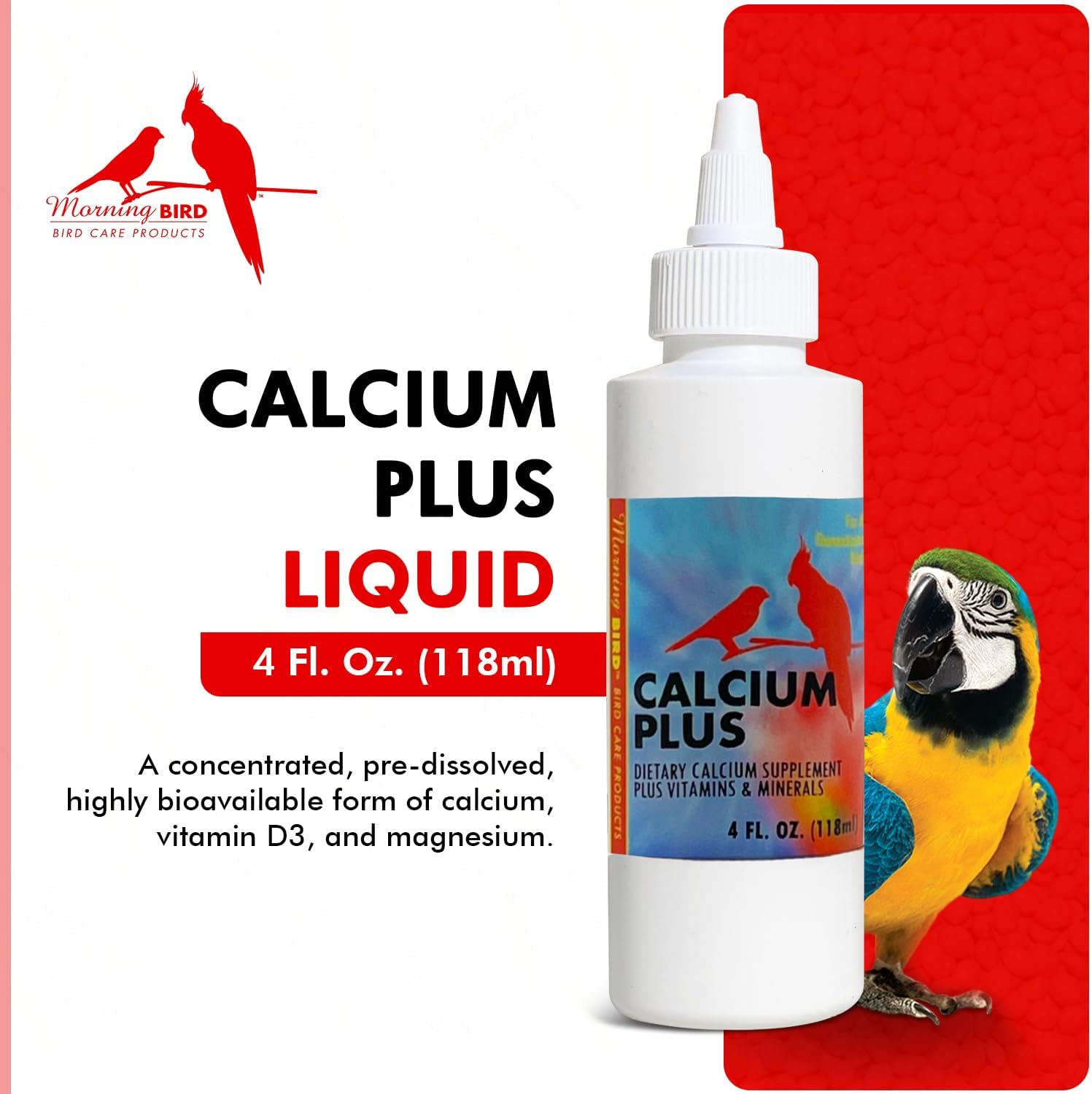 Morning Bird 045 Calcium Plus 4oz