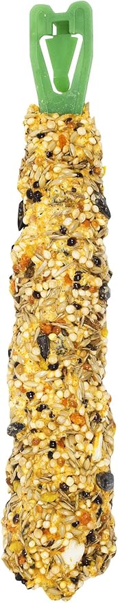 Vitakraft Crunch Sticks Kiwi & Lemon Flavor Bird Treat for Cockatiels (2 Sticks), 3.5 oz