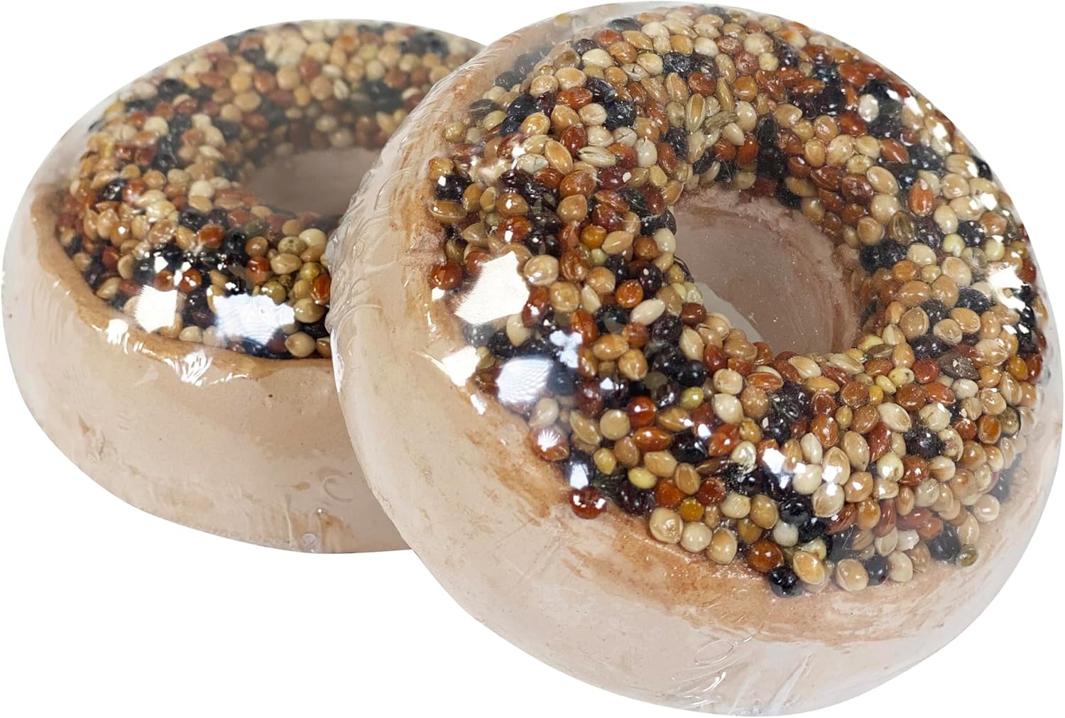 Penn-Plex BSA1B Bagel Mineral Blocks 2 Pack