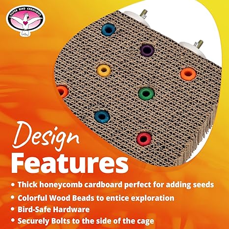 Super Bird Creations Sb1217 Cardboard Treat Block Medium