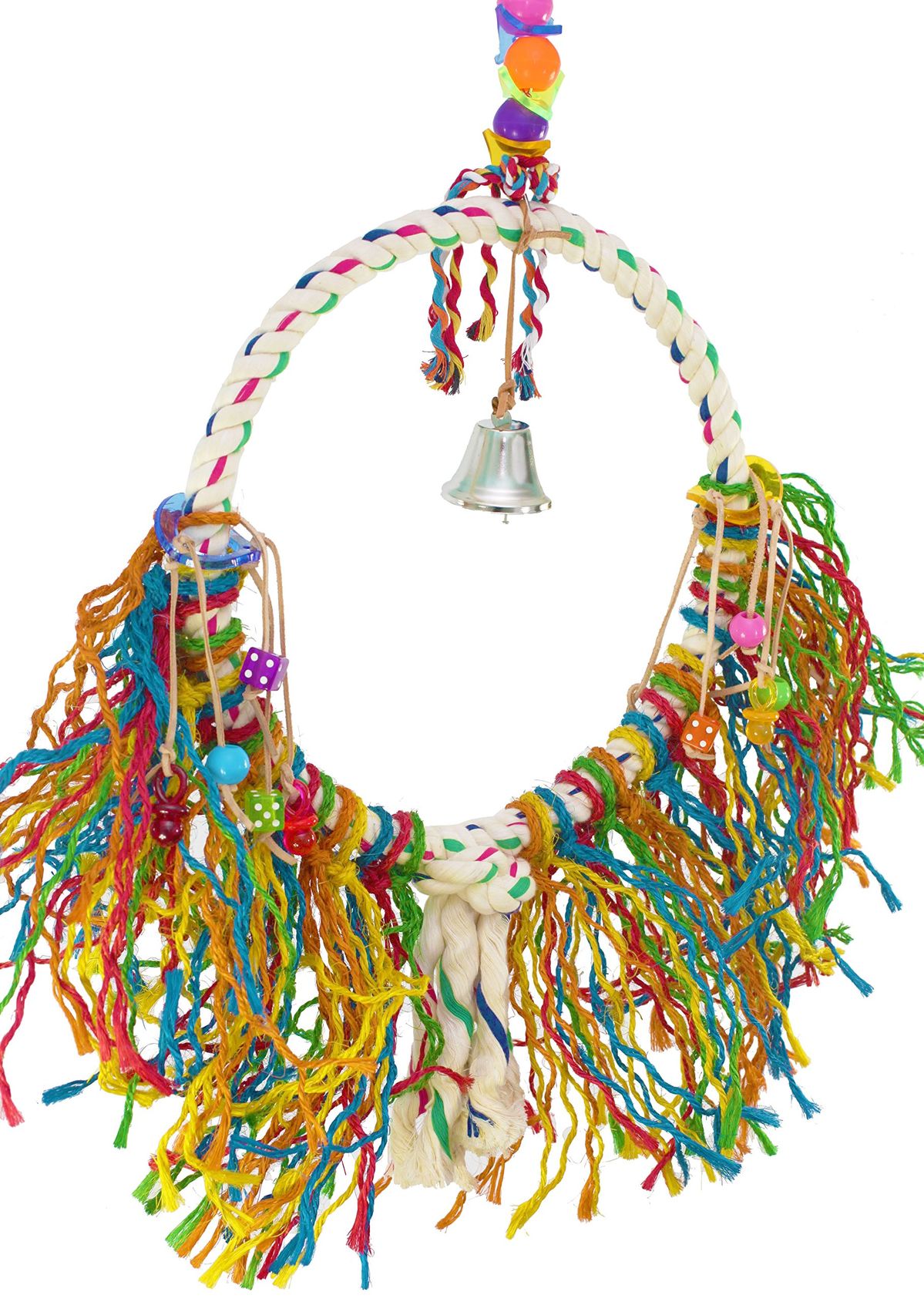 Bonka 1038 Huge Fuzz Rope Ring