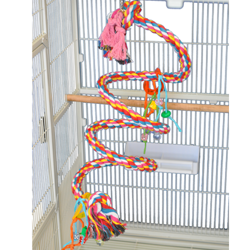 A&E HB552F FANCY Medium Cotton Rope Boing, 3/4''x66''