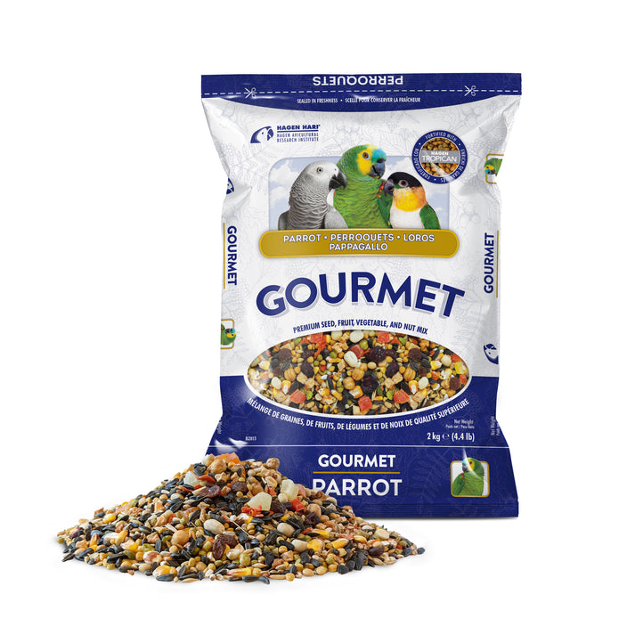 Hagen Gourment Parrot 4.4lb