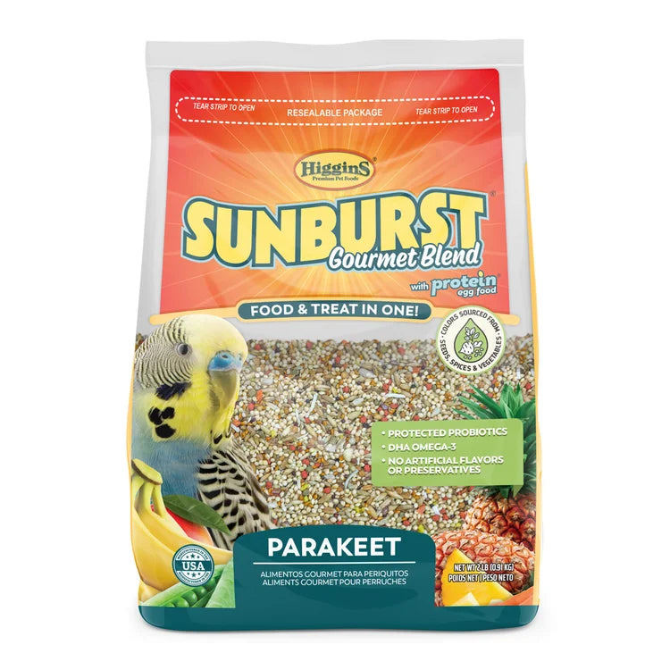 Higgins 30228 Sunburst Parakeet 2lb