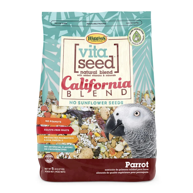 Higgins 21003 California Blend Parrot 5lb