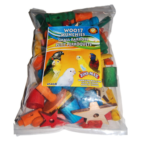 Zoo Max W0017 Munchies Parrot Wood small