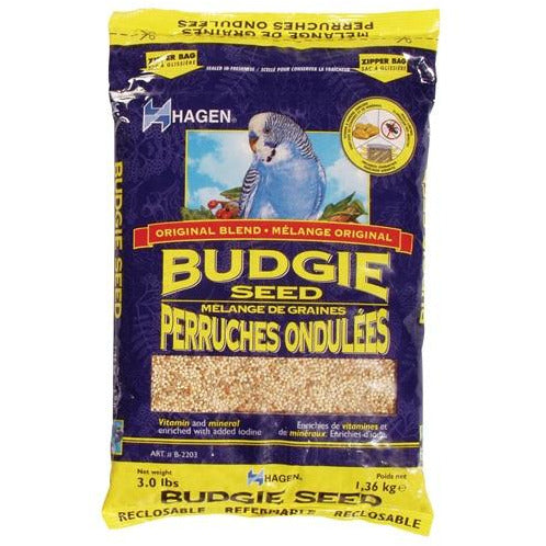 Hagen B2204 Budgie Seed Perruches Ondulees 6lbs