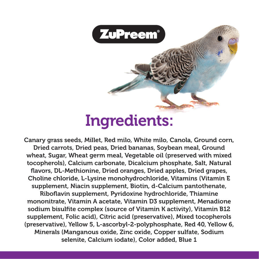 Zupreem Pure Fun Small 2lb