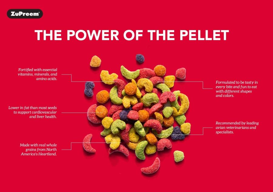 Zupreem Fruit Blend Parrot 3.5lb