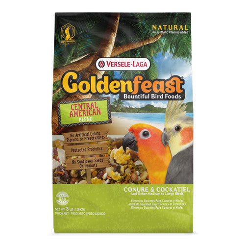 Versele-Laga Goldenfeast VL Central American Blend, 3 lb Bag, Natural
