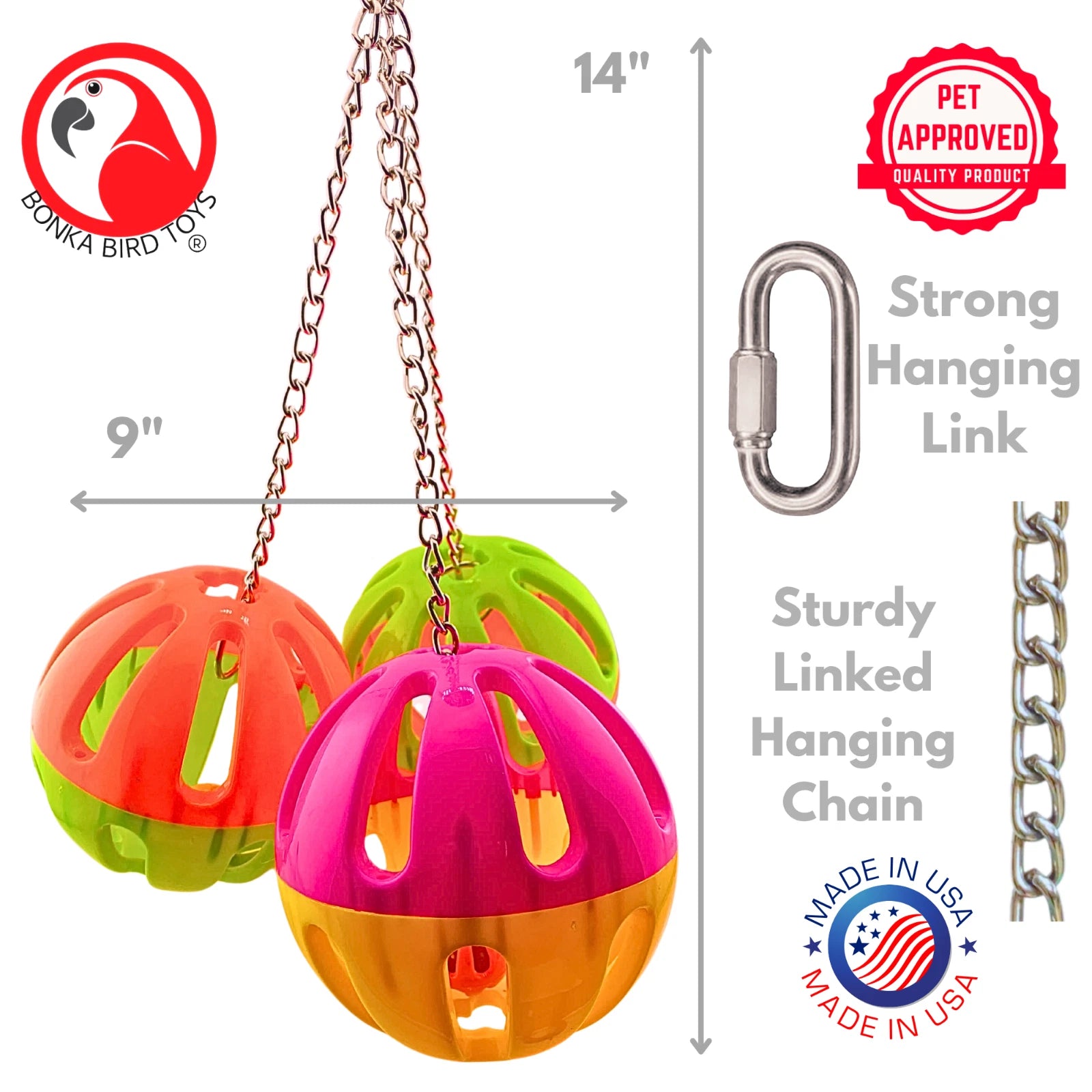 Bonka 1479 Huge Plastic Three Ball
