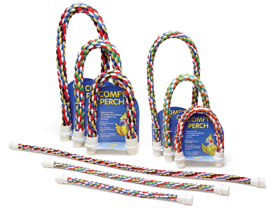 JW Pet Comfy Perch Multi-Color, 1ea/28 in, LG