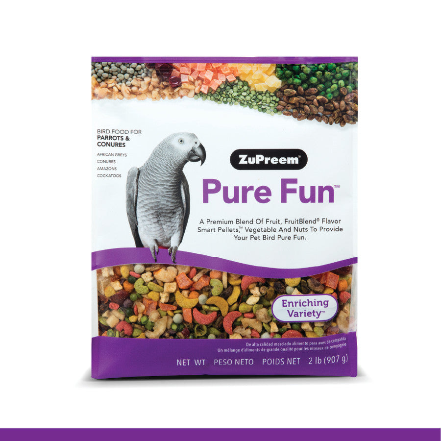 Zupreem Pure Fun Parrot & Conure 2lb