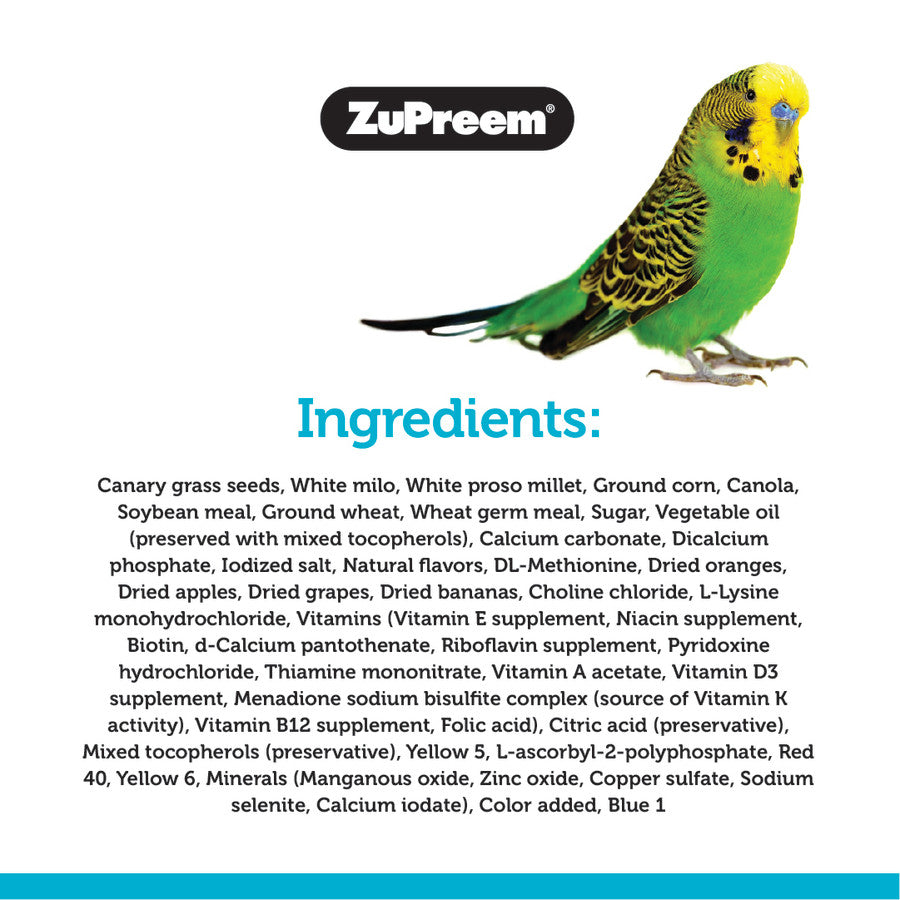 Zupreem 87545020 Sensible Seed small bird 2lb