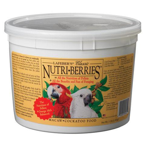Lafeber's Classic Nutri-Berries Macaw & Cockatoo Food