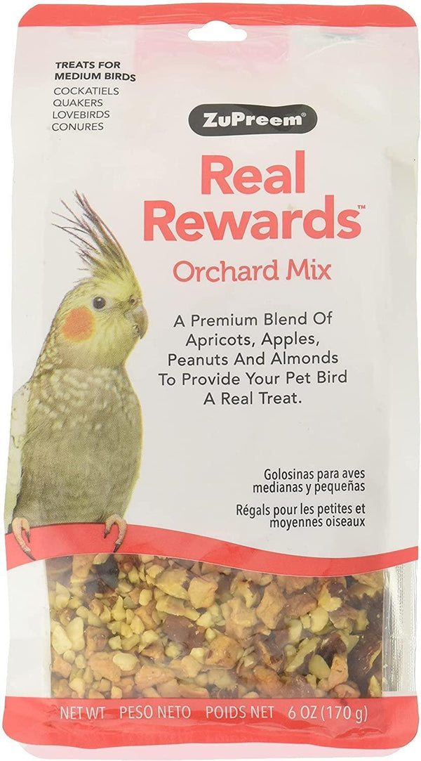 Zupreem Orchard Mix Treats for Medium Birds