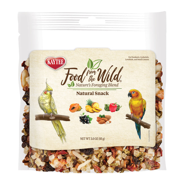 Kaytee Food From the Wild Natural Snack Small Pet Bird 3oz