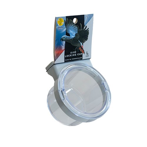 Featherland Paradise 01103 Plastic Crock with Locking Ring