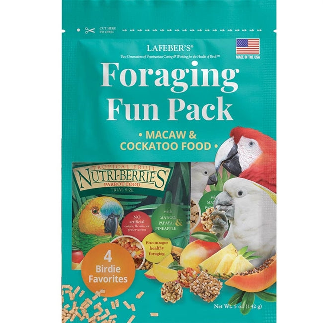 Foraging Fun Pack Macaw & Cockatoo