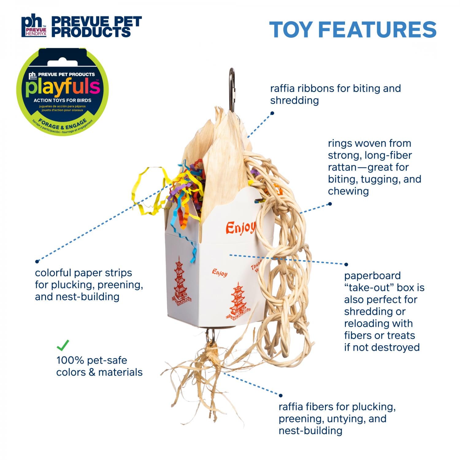 PreVue 60245 Takeout - Playfuls Forage And Engage