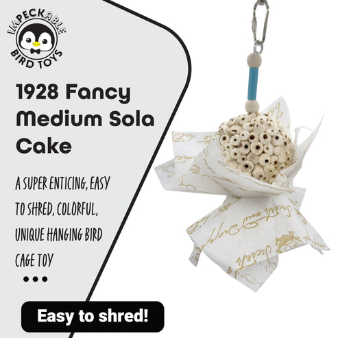 Impeckable Bird Toys 1928 Fancy Medium Sola Cake