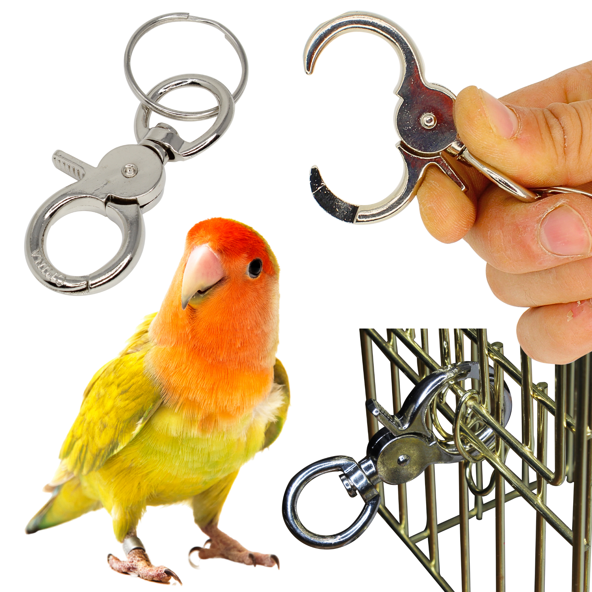 Bonka 1321 Ring Claw Cage Door Lock