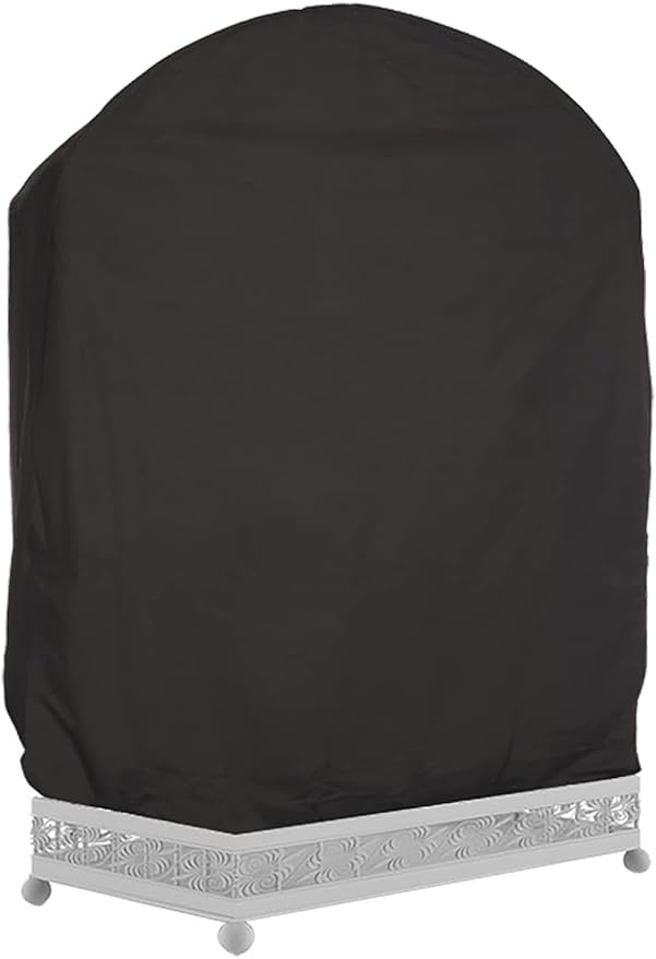Penn-Plax Bird-Life Universal Fit Birdcage Cover – Machine Washable & Breathable Fabric – Black Color – Medium Size