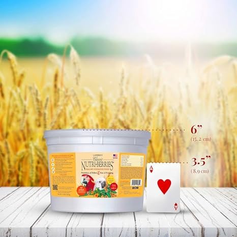 Lafeber's Classic Nutri-Berries for Macaw / Cockatoo 3.5 lb. Tub