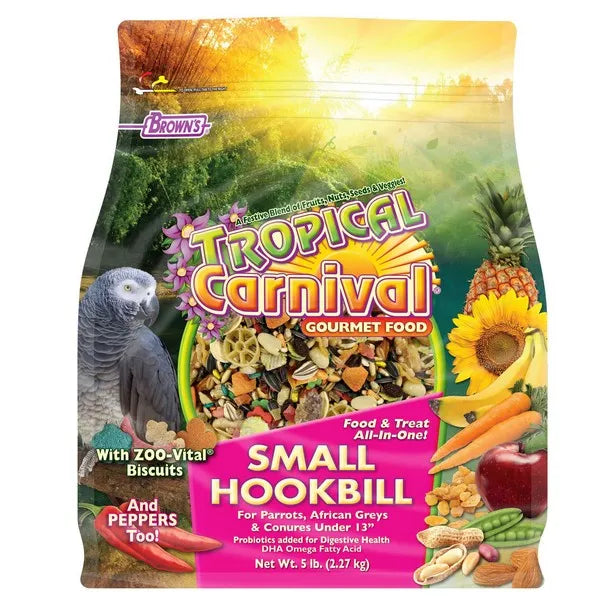 Browns Tropical Carnival Small Hookbill 5LB