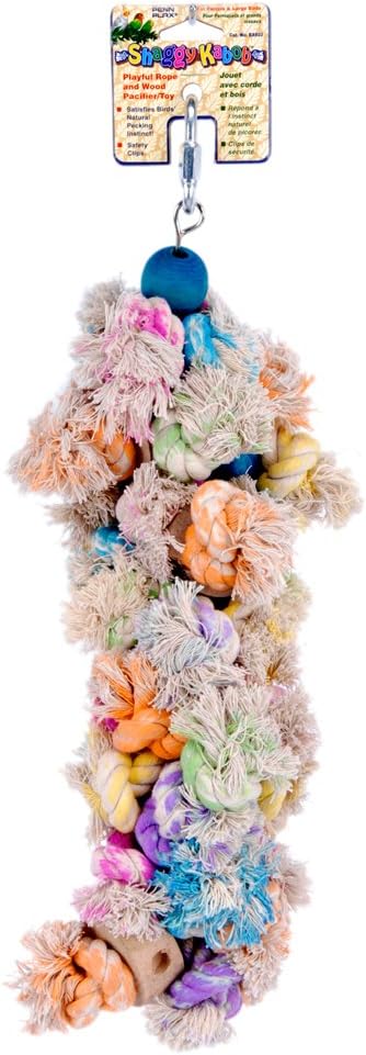 Penn-Plax Penn Plax BA933 Shaggy Kabob Bird Toys, X-Large