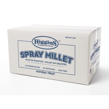 Higgins HIG60002 Spray Millet Birds Treat 5 Lbs