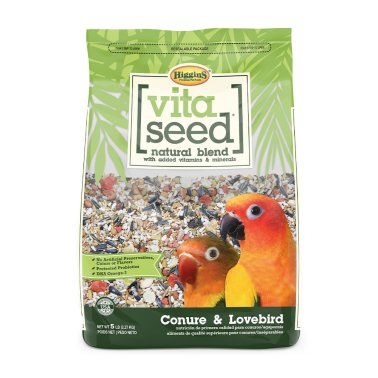 HIGGINS HIG21009 Vita Seed Conures and Lovebird Natural Seed Blend 5 Lbs