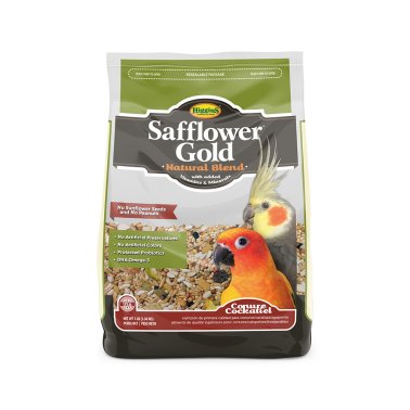 Higgins HIG30120 Safflower Gold Conure Cockatiel 3lb