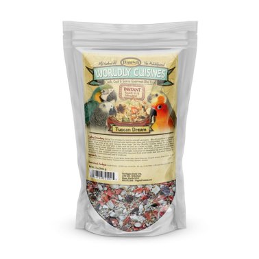 HIGGINS HIG32201 Worldly Cuisines® Tuscan Dream with Couscous Gourmet Bird Food 13 Oz