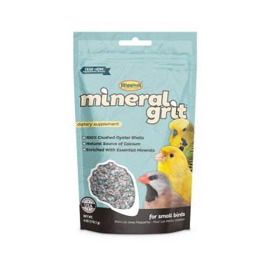 HIGGINS SUNBURST HIG32274 Mineral Grit Dietary Supplement for Small Birds 6 Oz